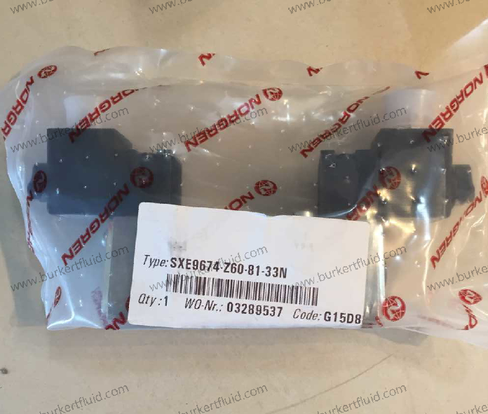 SXE9674-Z60-81-33N Norgren诺冠代理 诺冠电磁阀