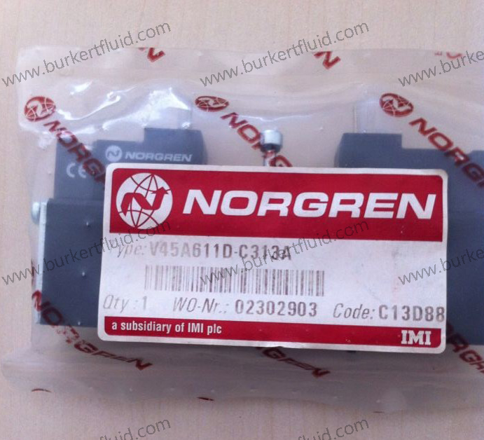 V45A611D-C313A Norgren诺冠代理 诺冠电磁阀