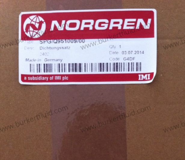 SPG Q951009 00 Norgren诺冠代理 诺冠维修包