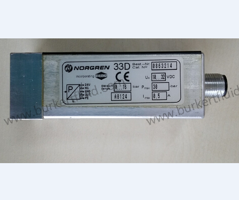 0863214 Norgren诺冠代理 诺冠压力开关