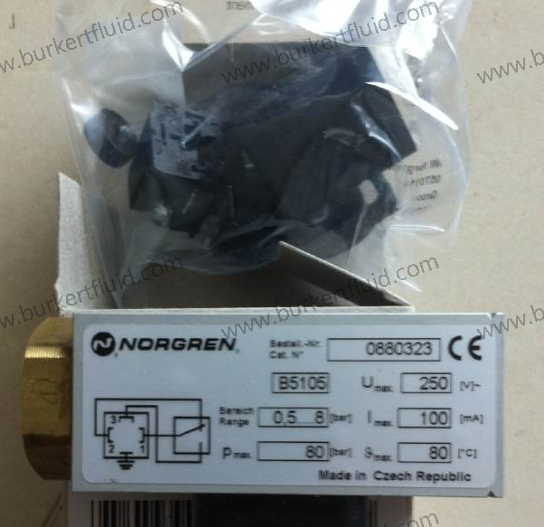 0880323 Norgren诺冠代理 诺冠压力开关