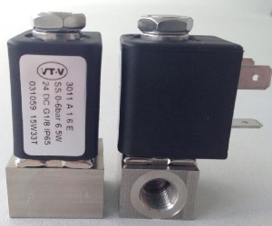 031059 VT-V订货号3011型两通不锈钢电磁阀-接口G1/8功率6.5W