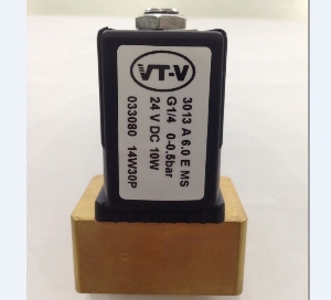 033080 VT-V订货号3013型黄铜电磁阀-螺纹G1/4电压DC24V口径DN6