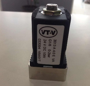 033094 VT-V订货号3013型不锈钢电磁阀-螺纹G1/8电压DC24V口径DN4