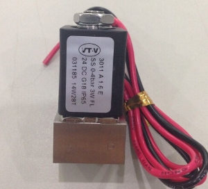 031185 VT-V订货号3011型两通不锈钢电磁阀-接口G1/8功率3W飞线