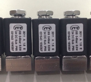 031543 VT-V订货号3011型两通不锈钢底板式电磁阀-电压DC24V口径DN1.6