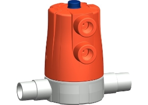 +GF+气动隔膜阀 材质PVC-C 口径DN15 乔治费歇尔