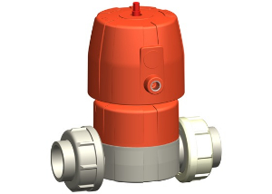 +GF+气动隔膜阀 材质PP-H 口径DN15-50 乔治费歇尔