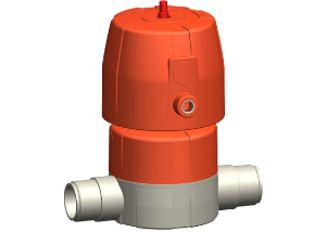 +GF+气动隔膜阀 材质PP-H 口径DN15-50 乔治费歇尔