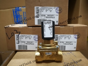 00221871 burkert订货号6281-2/2常闭型电磁阀-DN13-FKM密封-黄铜阀体-G1/2-024/DC-08